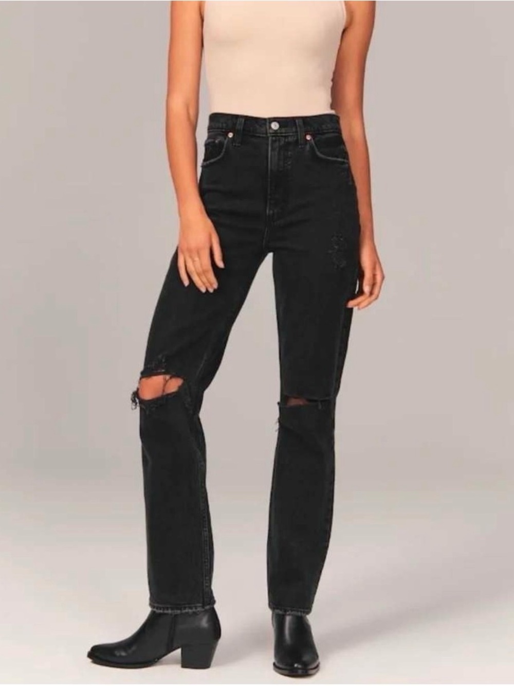 Abercrombie & Fitch 90’s Straight Ultra High Rise Jeans